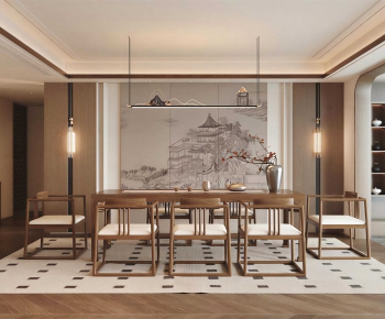 New Chinese Style Tea House-ID:353374968