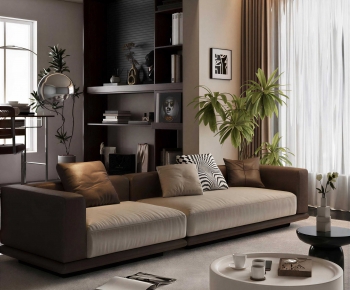 Modern A Living Room-ID:129235038