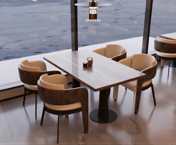 Modern Dining Table And Chairs-ID:518529429