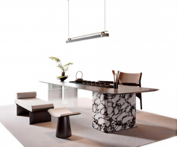 New Chinese Style Tea Tables And Chairs-ID:669204007