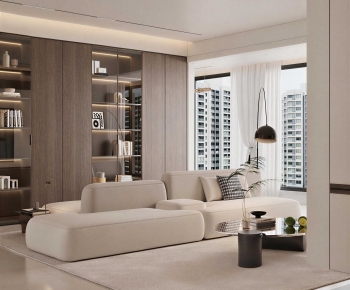 Modern A Living Room-ID:967411992