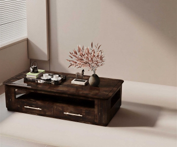Wabi-sabi Style Coffee Table-ID:791435002