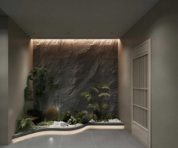 New Chinese Style Plant Landscaping-ID:301219949