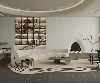 Modern A Living Room-ID:922847038