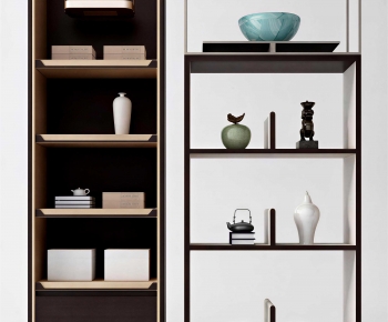 New Chinese Style Shelving-ID:990438946