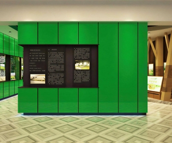 Modern Exhibition Hall-ID:883054971