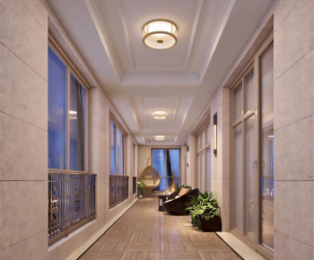 American Style Leisure Balcony-ID:283169745