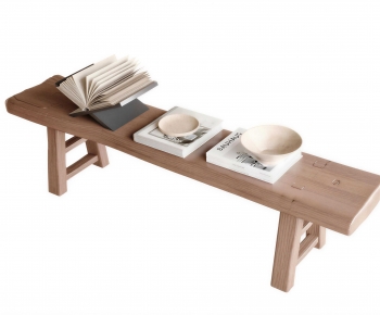 New Chinese Style Bench-ID:365290657
