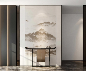 New Chinese Style Hallway-ID:649535895