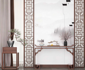 New Chinese Style Console-ID:894412047
