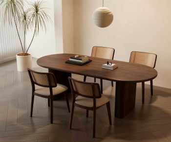 Modern Dining Table And Chairs-ID:104439028
