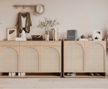 Japanese Style Shoe Cabinet-ID:738959339