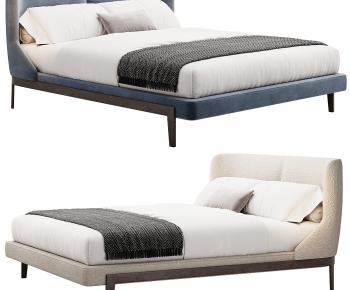 Modern Double Bed-ID:100889272