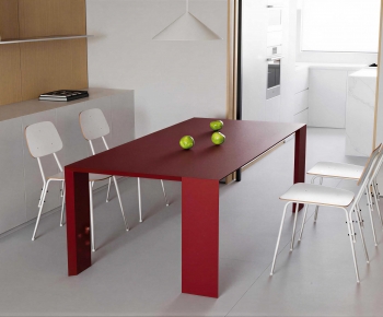 Modern Dining Table And Chairs-ID:292639025