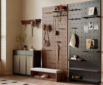 Modern Shoe Cabinet-ID:295478115