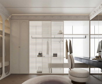 Modern Clothes Storage Area-ID:717781072