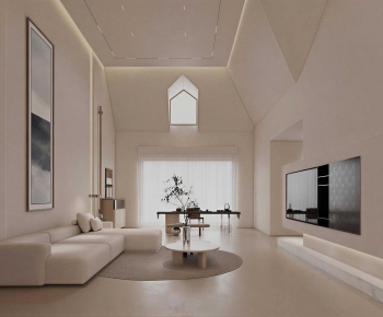 Wabi-sabi Style A Living Room-ID:365608935