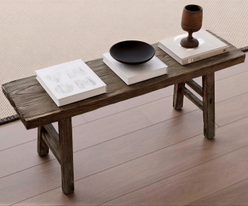 Wabi-sabi Style Stool-ID:190299037