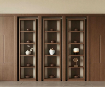 New Chinese Style Decorative Cabinet-ID:387605914