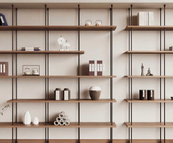 Industrial Style Bookshelf-ID:286258949