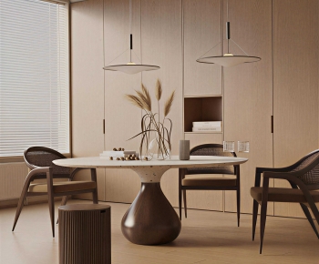 Modern Dining Table And Chairs-ID:279875997