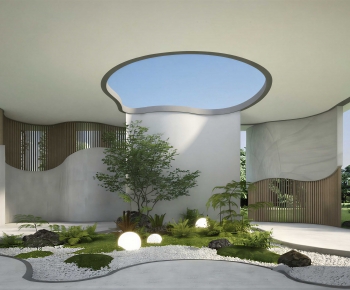 New Chinese Style Courtyard/landscape-ID:498456959
