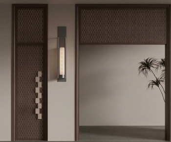 New Chinese Style Wall Lamp-ID:455369002