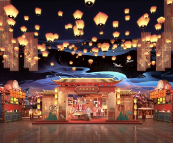 Chinese Style Meichen-ID:961628916