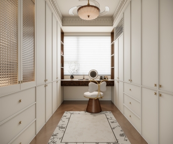 French Style Clothes Storage Area-ID:363883029