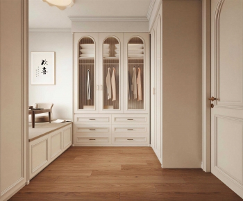 French Style Clothes Storage Area-ID:248363026