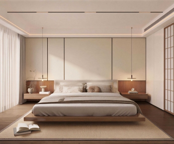 Japanese Style Bedroom-ID:148924113