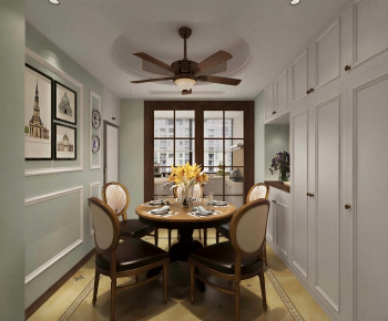 American Style Dining Room-ID:613966945