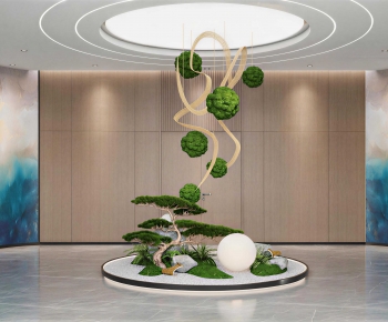 New Chinese Style Lobby Hall-ID:391231065
