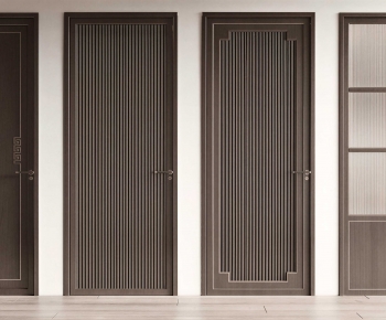 New Chinese Style Single Door-ID:256067045