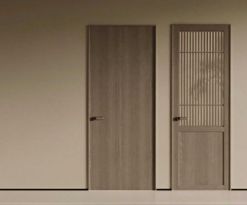 New Chinese Style Single Door-ID:274629651