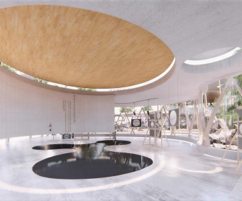 New Chinese Style Exhibition Hall-ID:803060055