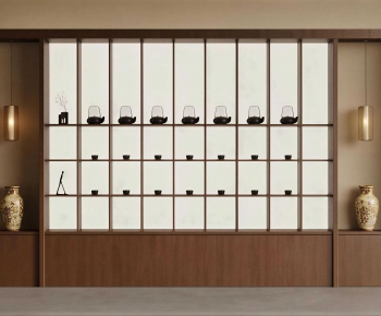 New Chinese Style Decorative Cabinet-ID:830209971