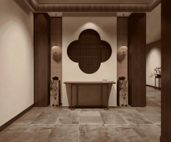 New Chinese Style Hallway-ID:329245098