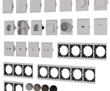 Modern Socket Panel-ID:101306924