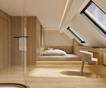 Japanese Style Bedroom-ID:642430074