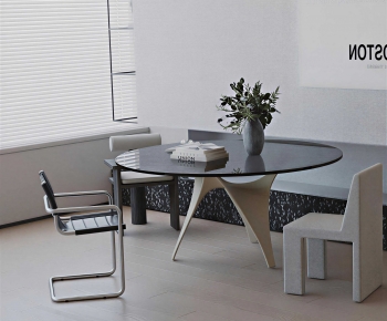 Modern Dining Table And Chairs-ID:868638991