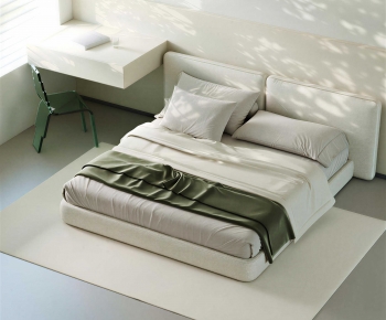 Modern Double Bed-ID:898330294