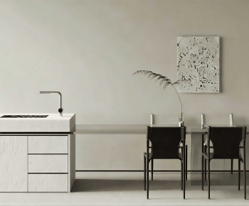 Modern Dining Table And Chairs-ID:629534968