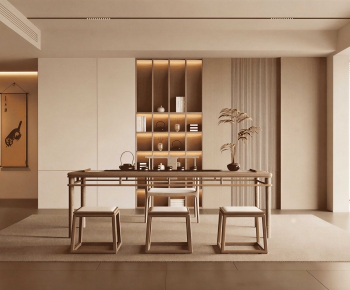 New Chinese Style Tea House-ID:210338121