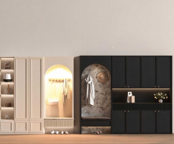 French Style Shoe Cabinet-ID:692889935