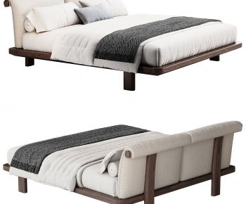 Modern Double Bed-ID:463798053