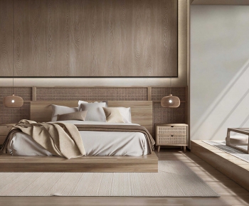 Japanese Style Bedroom-ID:457001925