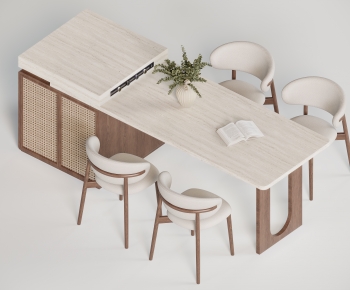 Modern Dining Table And Chairs-ID:568193916