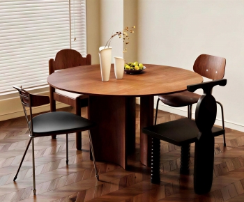 Modern Dining Table And Chairs-ID:673842916