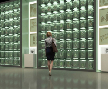 Modern Exhibition Hall-ID:884130018